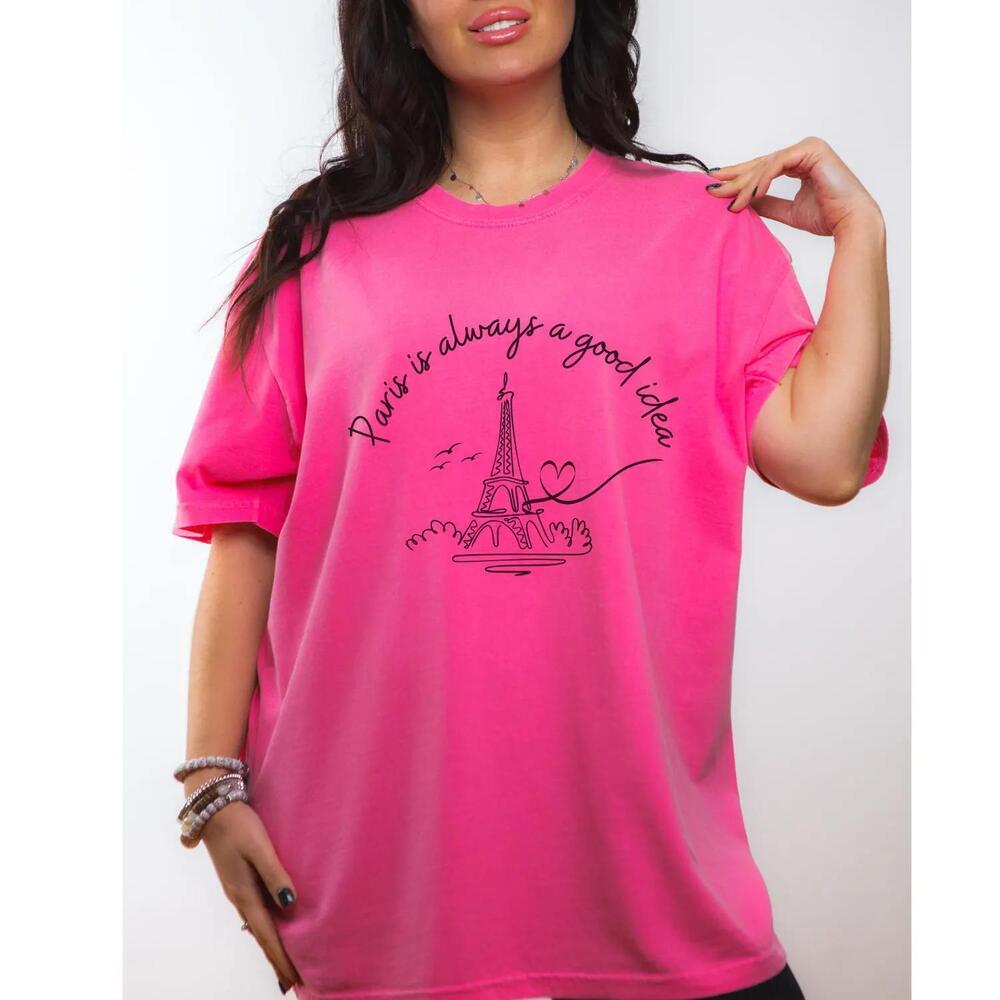Paris Shirt, Eiffel Tower Shirt, S Travel Tshirt